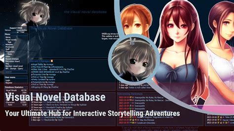 visual novel database|visual novel list website.